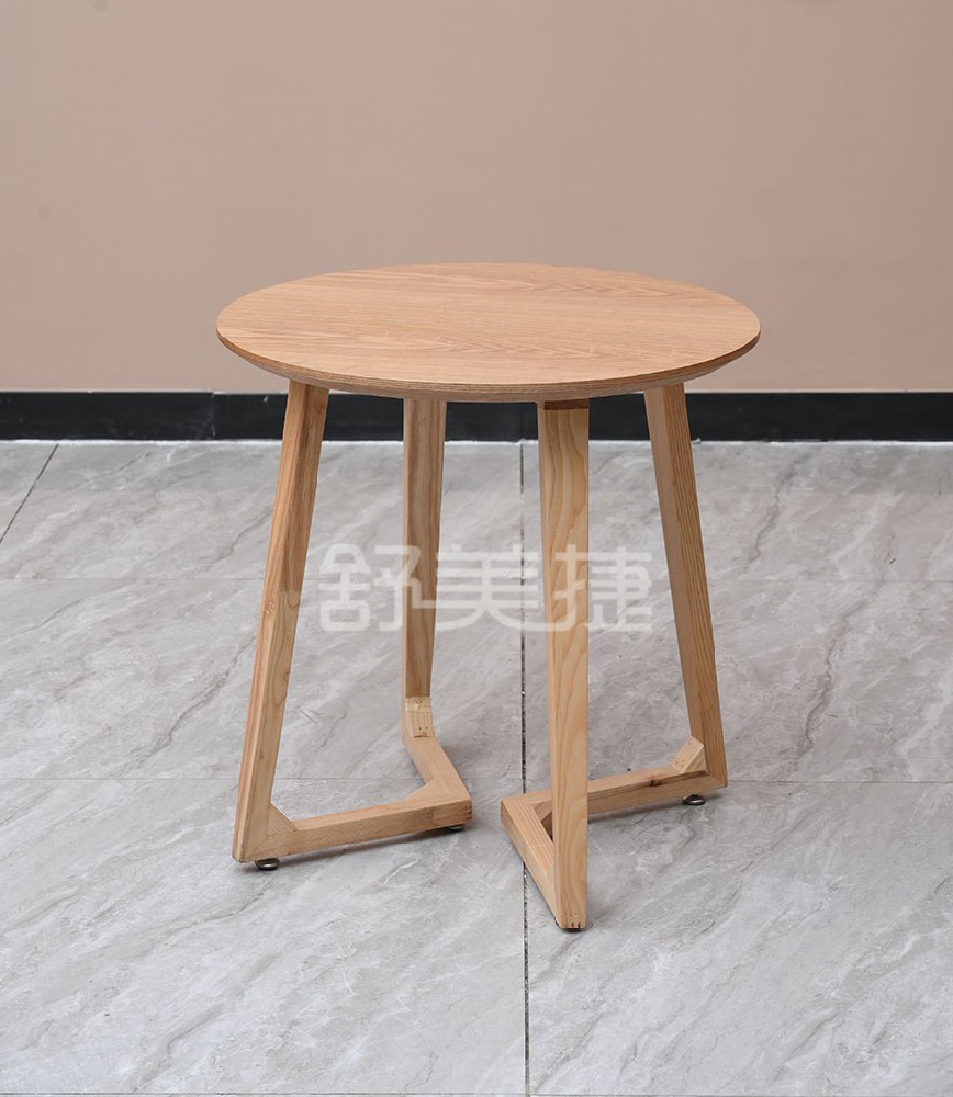 實(shí)木圓茶幾